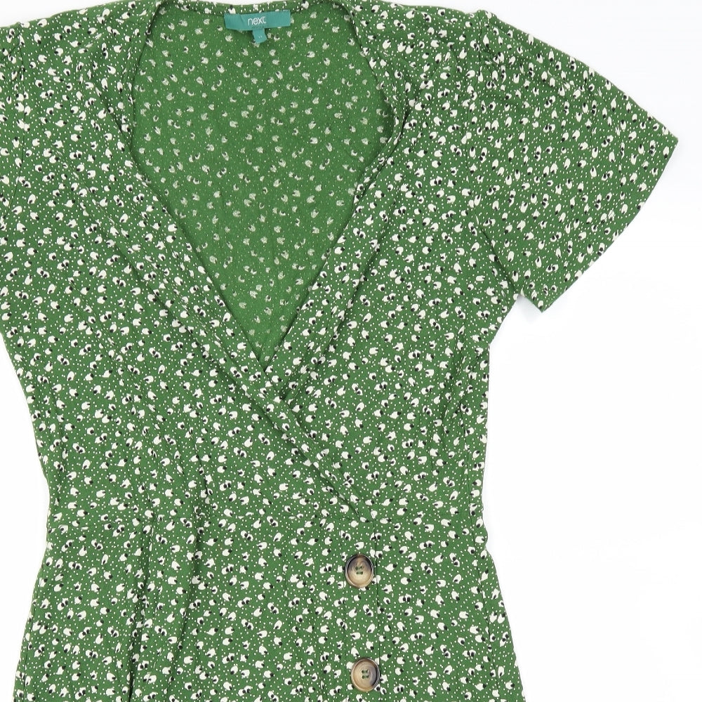 NEXT Womens Green   A-Line  Size 12