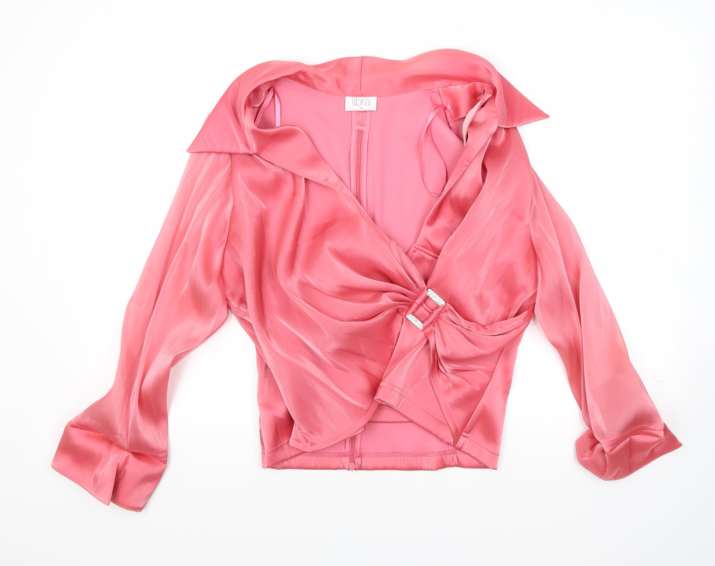 Libra Womens Pink   Basic Blouse Size 16