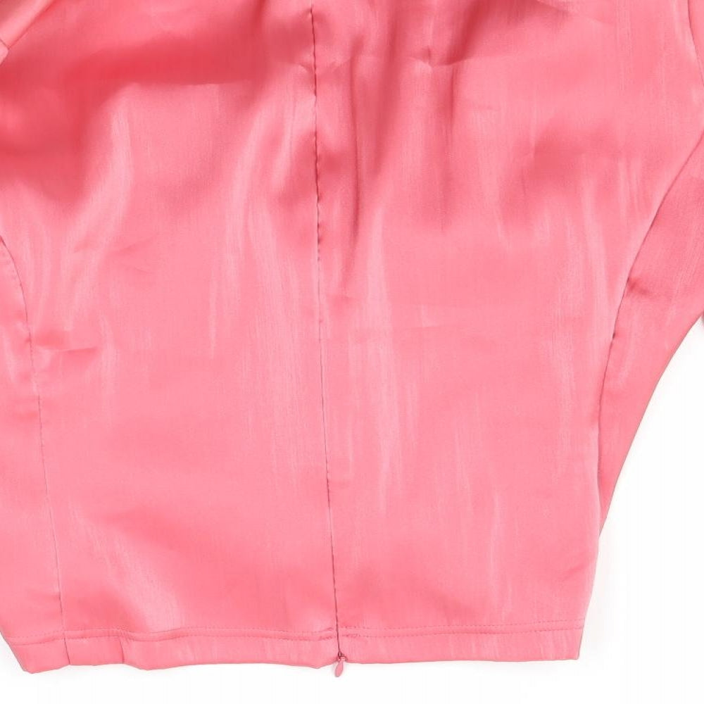 Libra Womens Pink   Basic Blouse Size 16