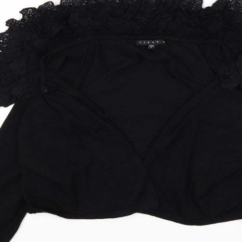 Tiana B Womens Black   Cardigan Jumper Size L