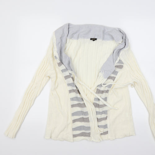 Horsan Womens Ivory   Cardigan Jumper Size XL