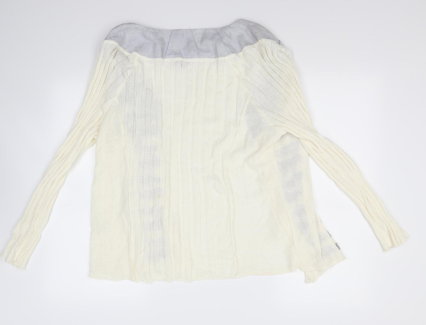Horsan Womens Ivory   Cardigan Jumper Size XL