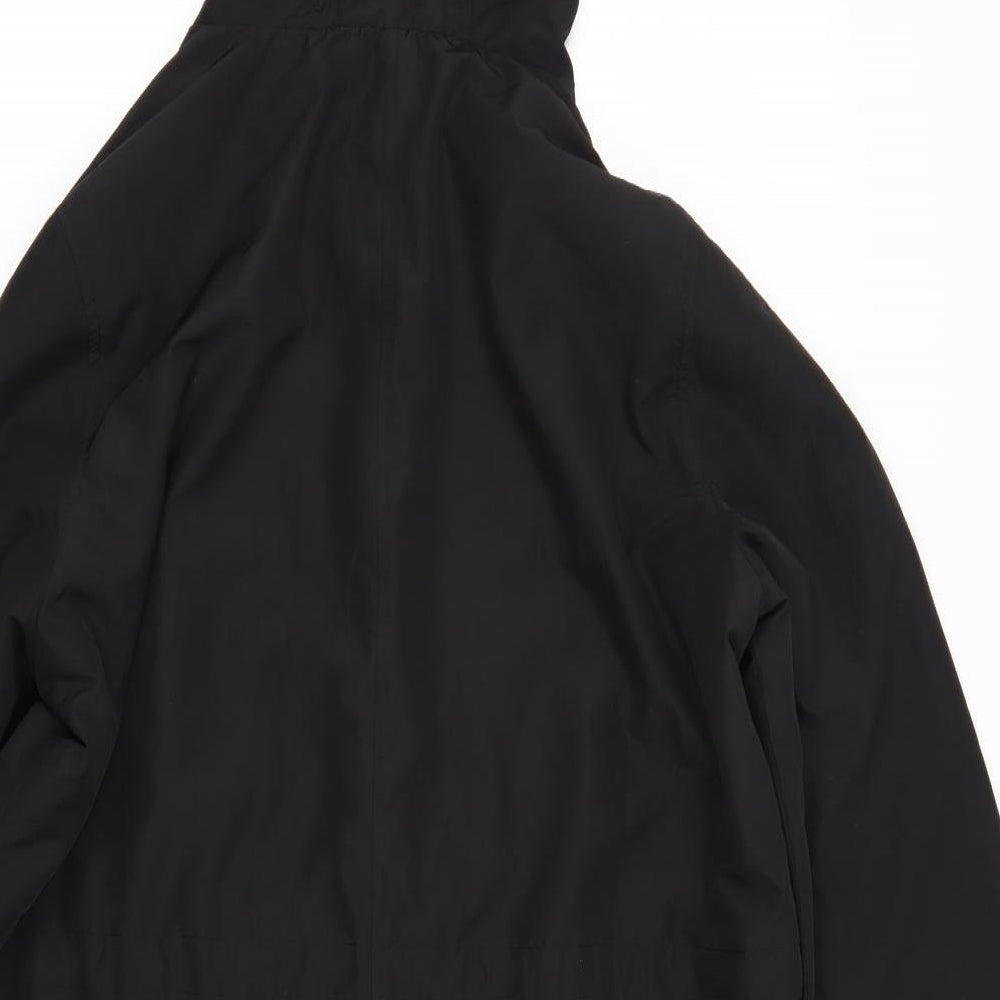 newlook Womens Black   Overcoat Coat Size 16