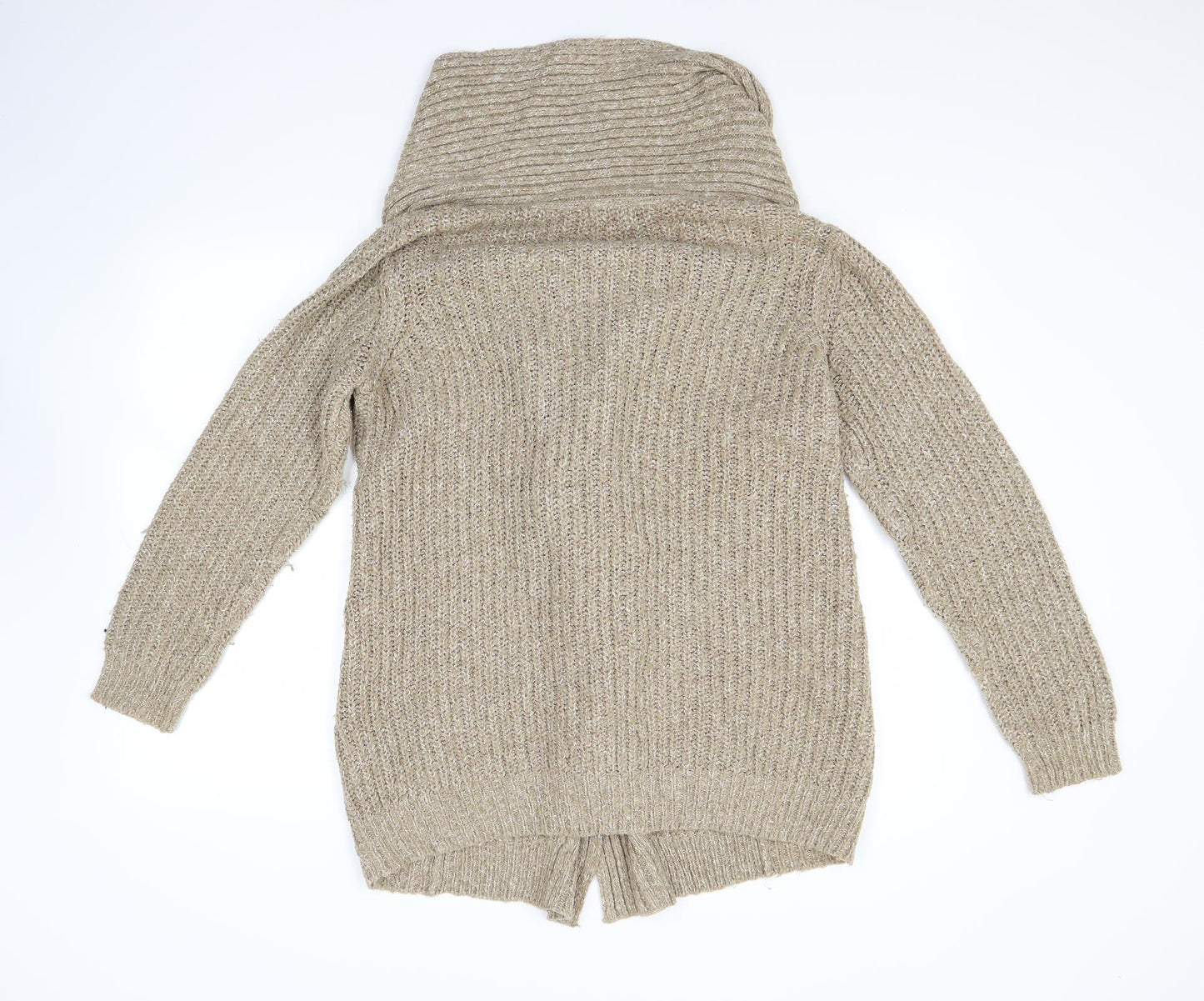 F&F Womens Beige   Cardigan Jumper Size 14