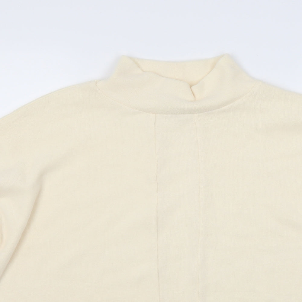 TU Womens Ivory  Fleece Pullover Jumper Size 12