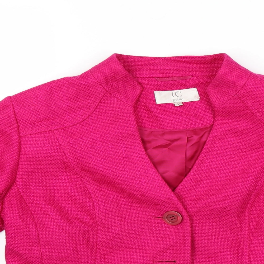 CC Womens Red   Jacket Coat Size 14