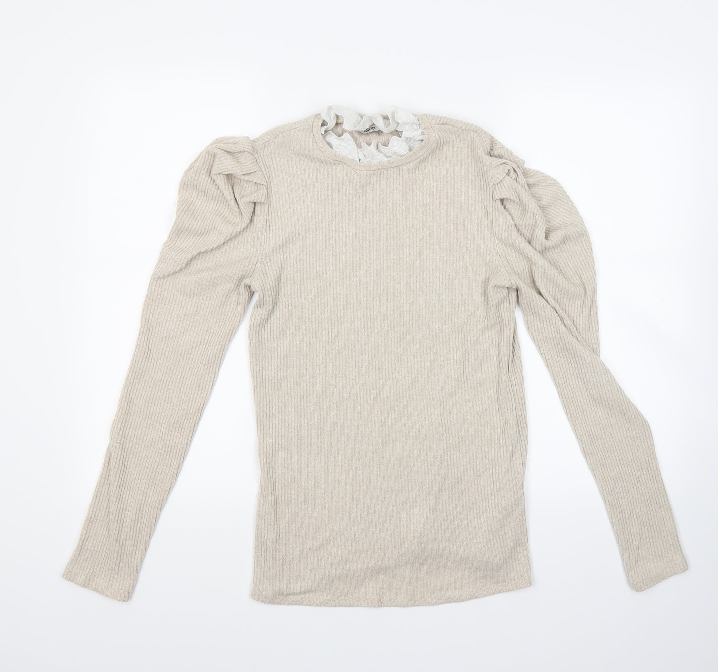 George Womens Beige   Pullover Jumper Size M