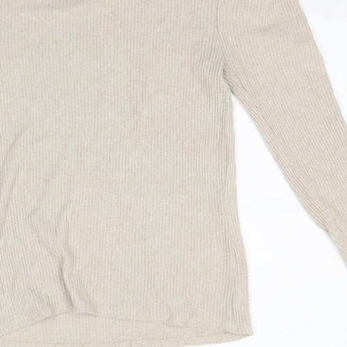 George Womens Beige   Pullover Jumper Size M