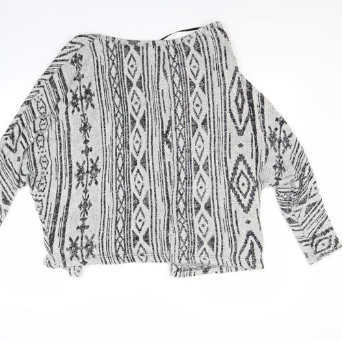 Atmosphere Womens Grey   Cardigan Jumper Size S