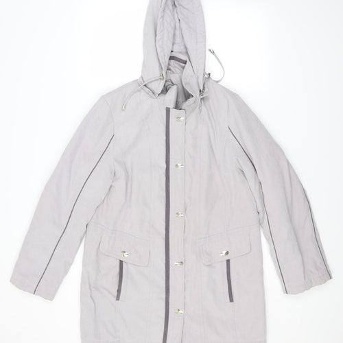 Anne rose Womens Beige   Overcoat Coat Size S