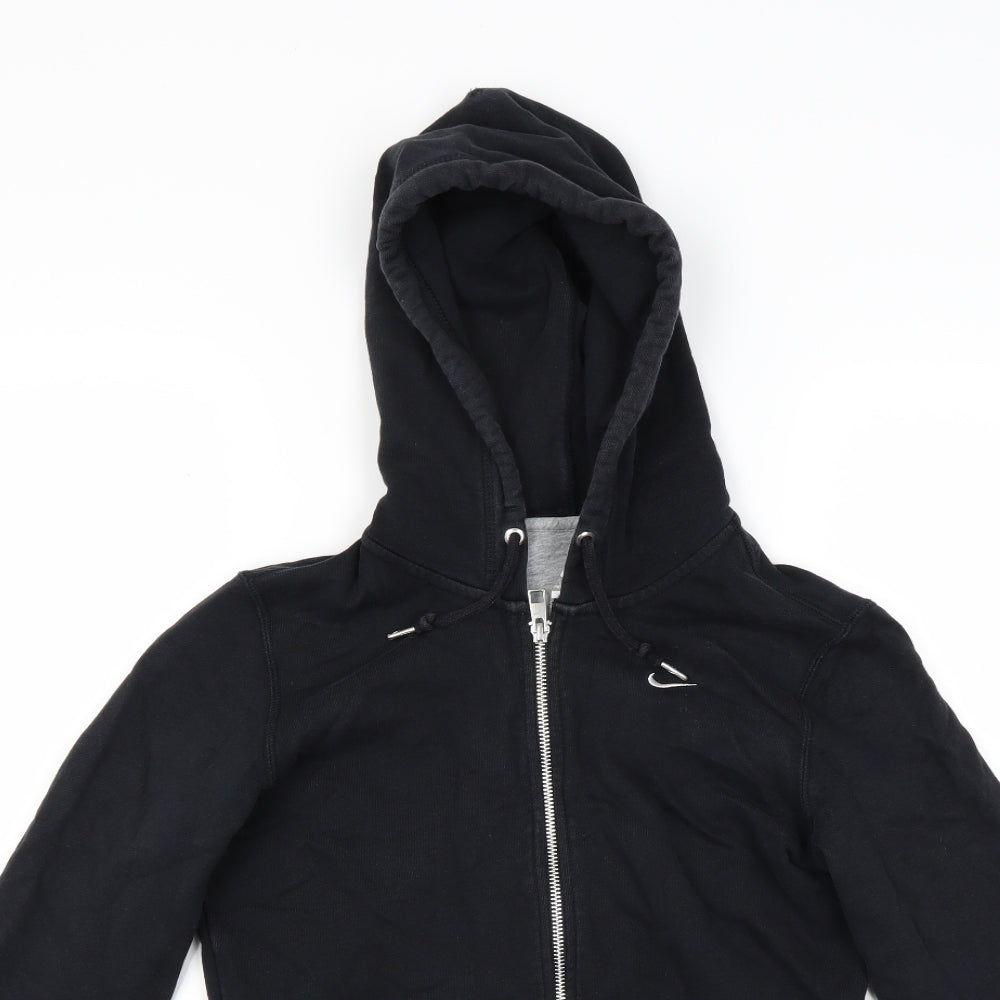 Nike Womens Black   Full Zip Hoodie Size S