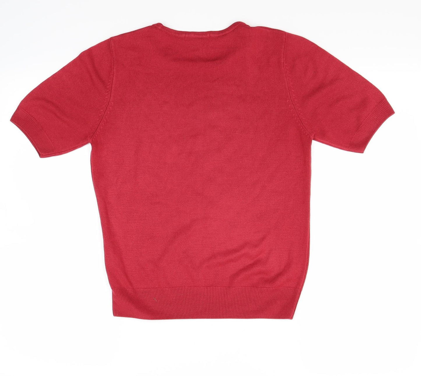 Marks and Spencer Womens Red   Pullover Jumper Size 8