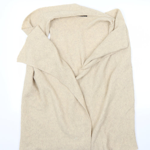 Dunes Womens Beige   Cardigan Jumper Size L