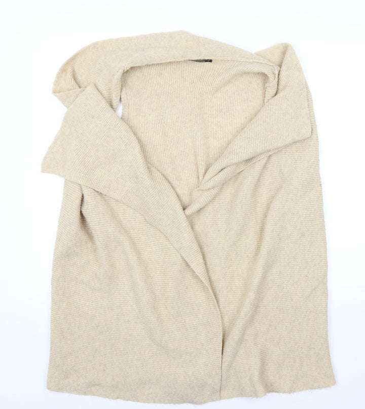 Dunes Womens Beige   Cardigan Jumper Size L
