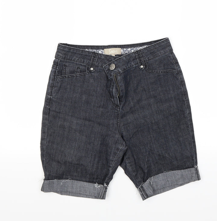 Soon Womens Blue Denim Cut-Off Shorts Size 10