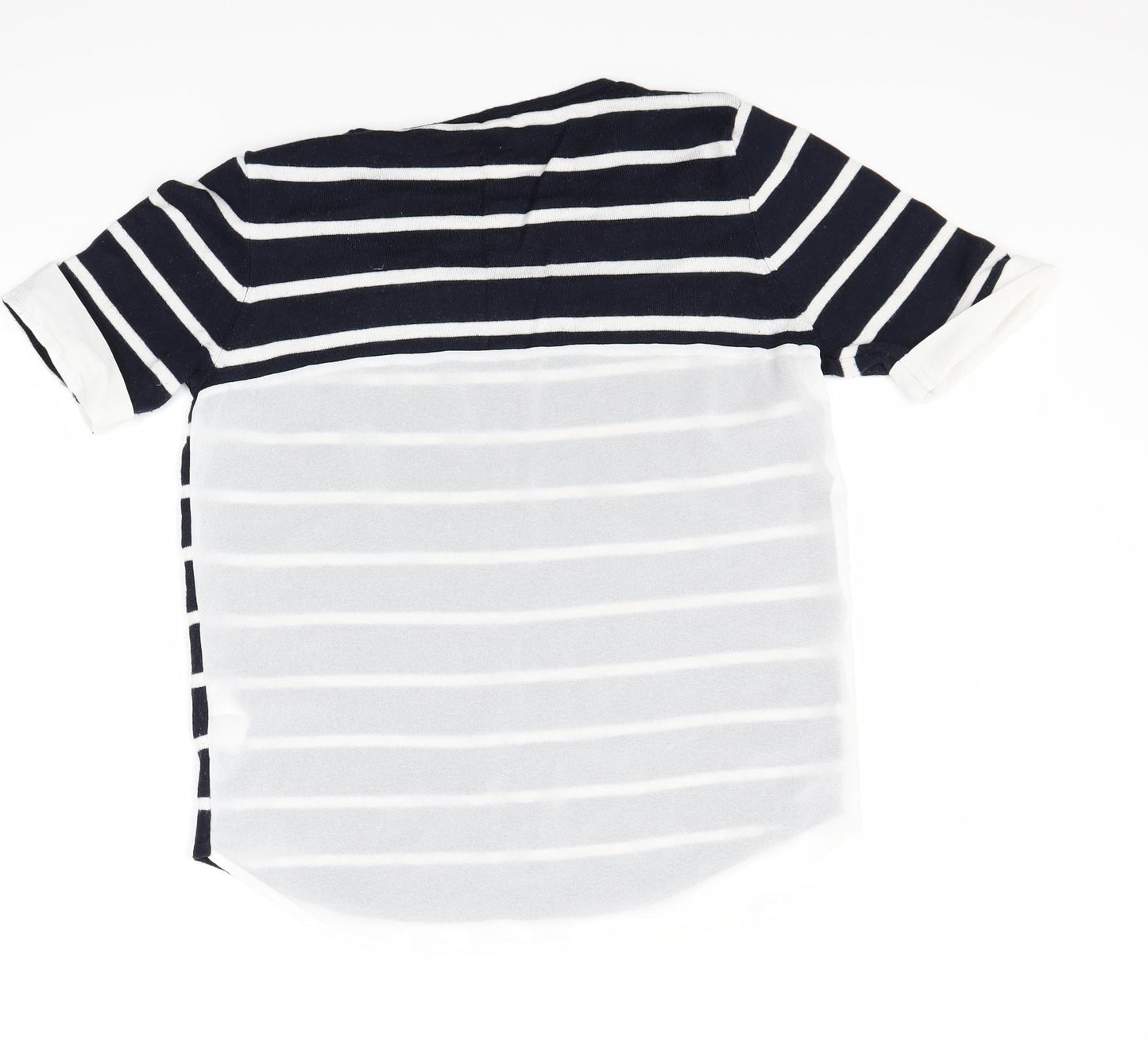 Atmosphere Womens Blue Striped  Pullover Jumper Size 10