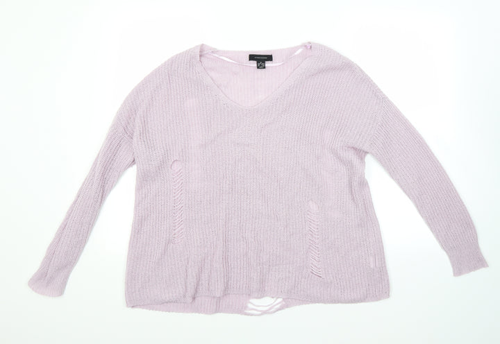 Atmosphere Womens Purple   Pullover Jumper Size M