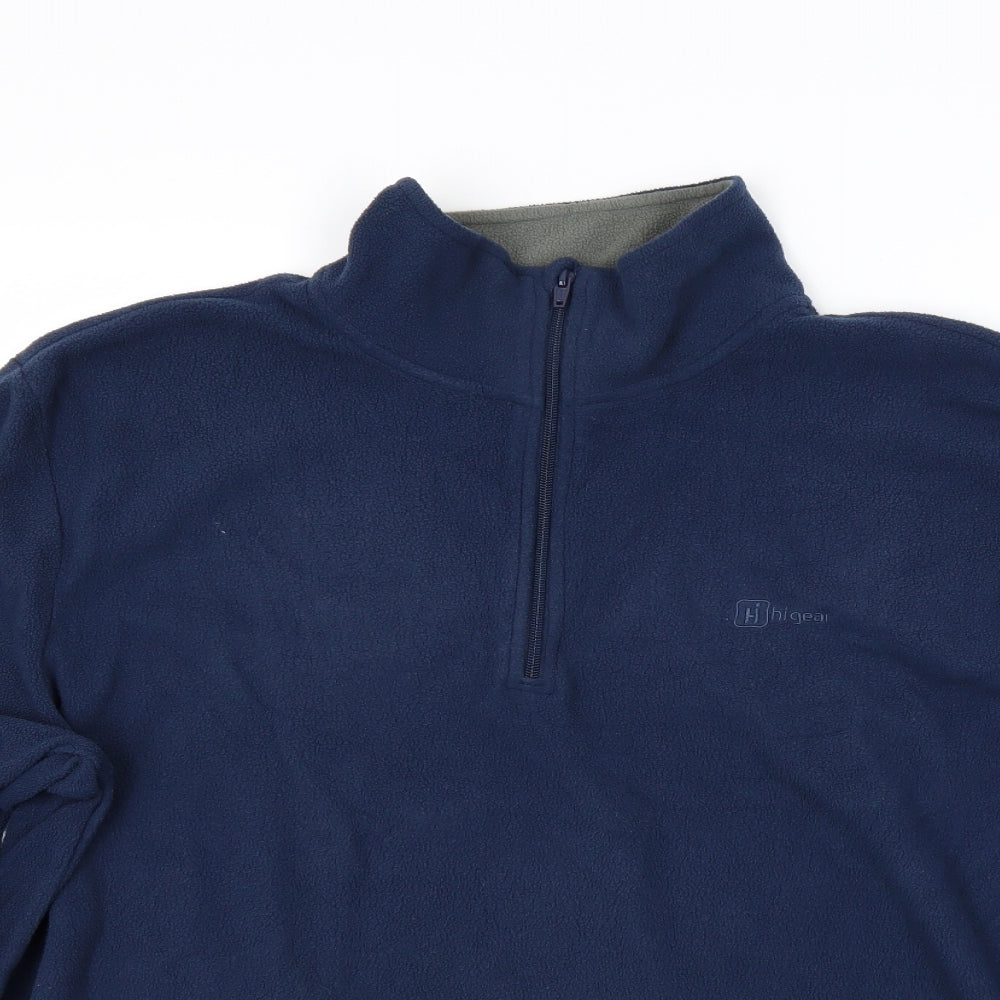 higear Mens Blue  Fleece Jacket Coat Size 2XL