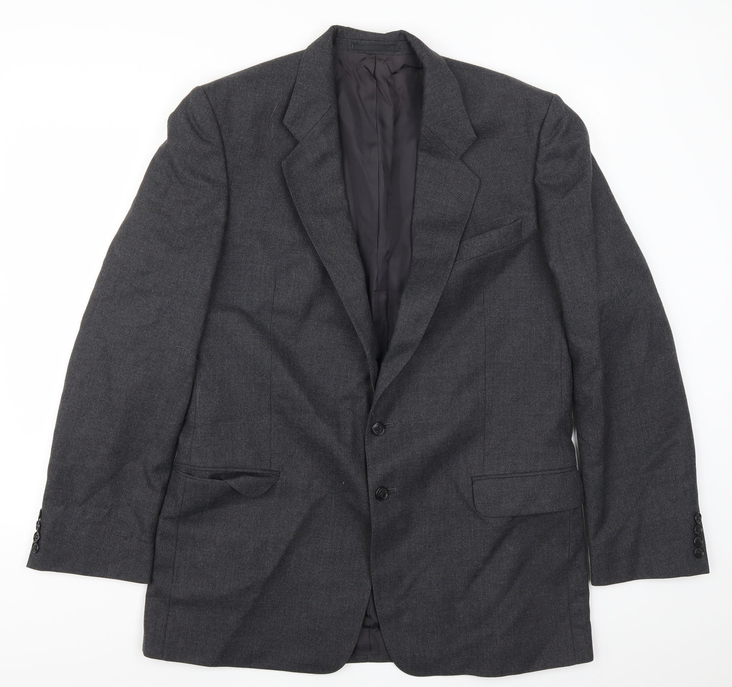 St Michael Mens Grey   Jacket Suit Jacket Size 42