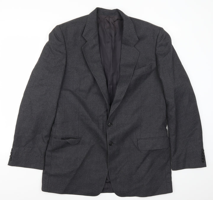 St Michael Mens Grey   Jacket Suit Jacket Size 42