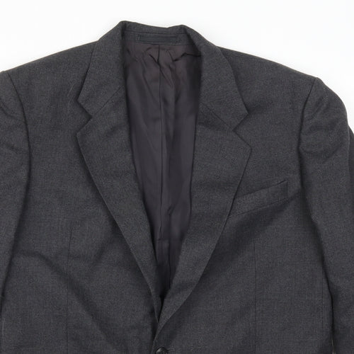 St Michael Mens Grey   Jacket Suit Jacket Size 42