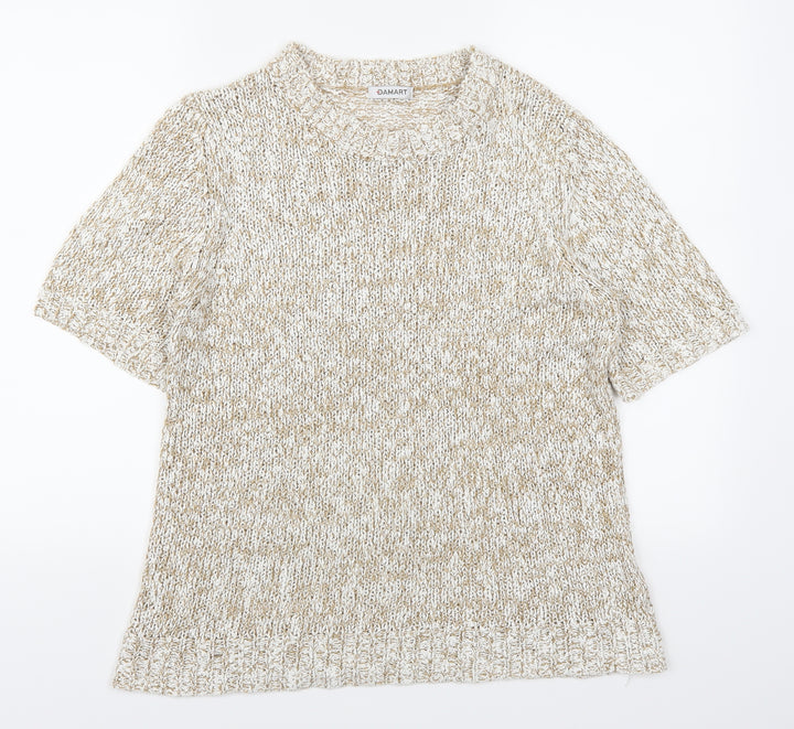 Damart Womens Beige Pullover Jumper Size 14