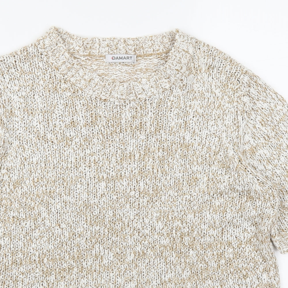 Damart Womens Beige   Pullover Jumper Size 14
