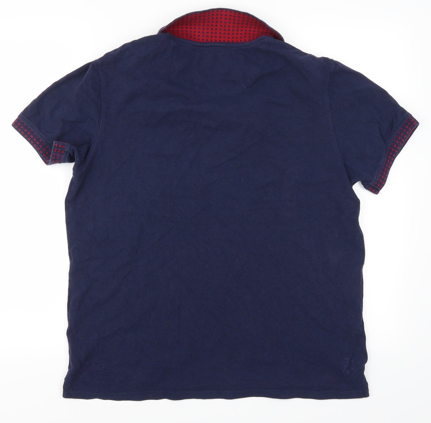 Lyle & Scott Mens Blue    Polo Size L