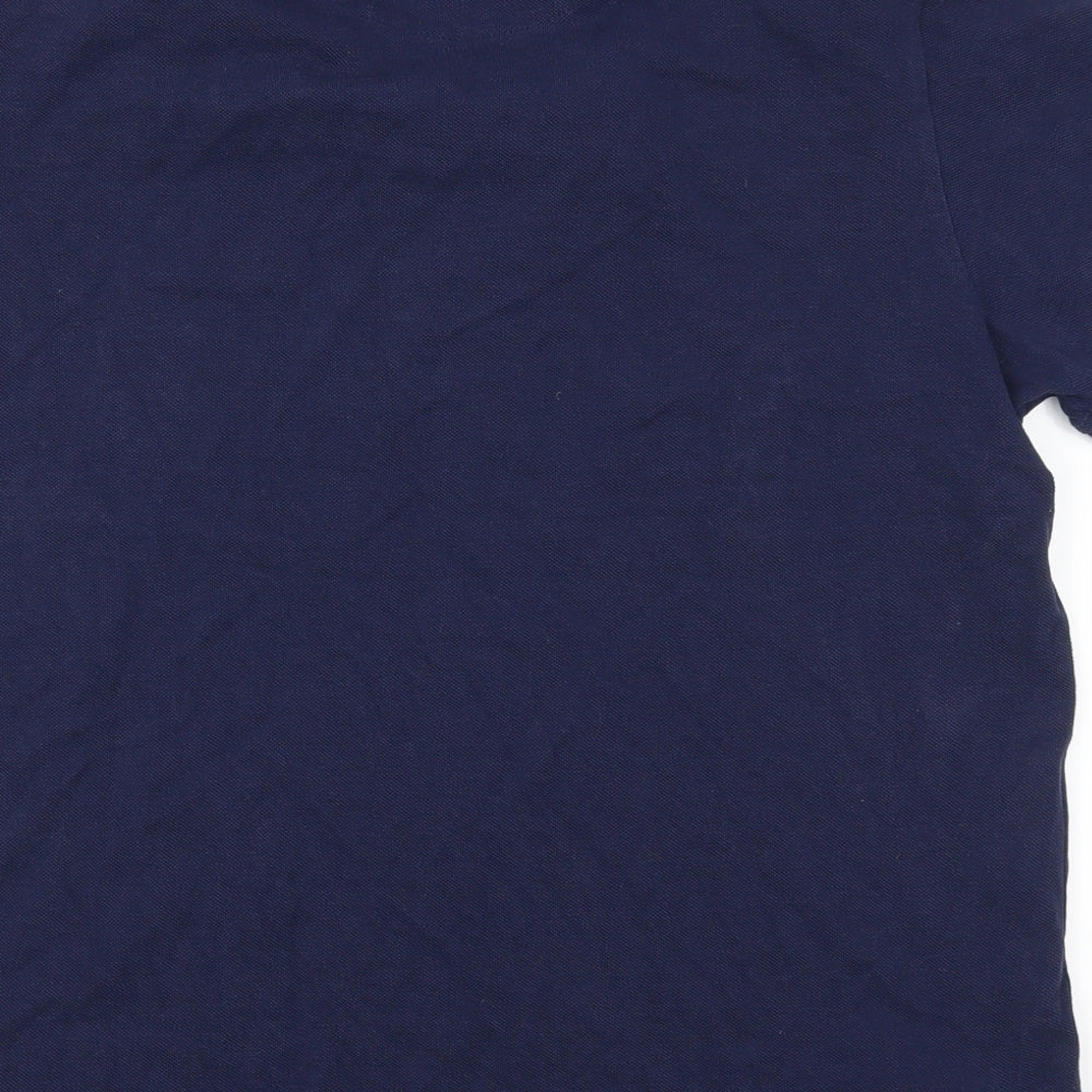 Lyle & Scott Mens Blue    Polo Size L