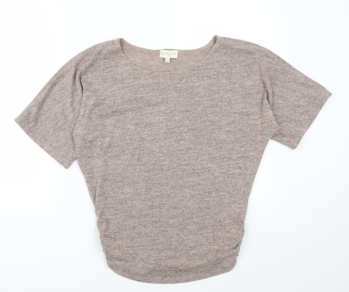 Apricot Womens Pink Basic T-Shirt Size 10