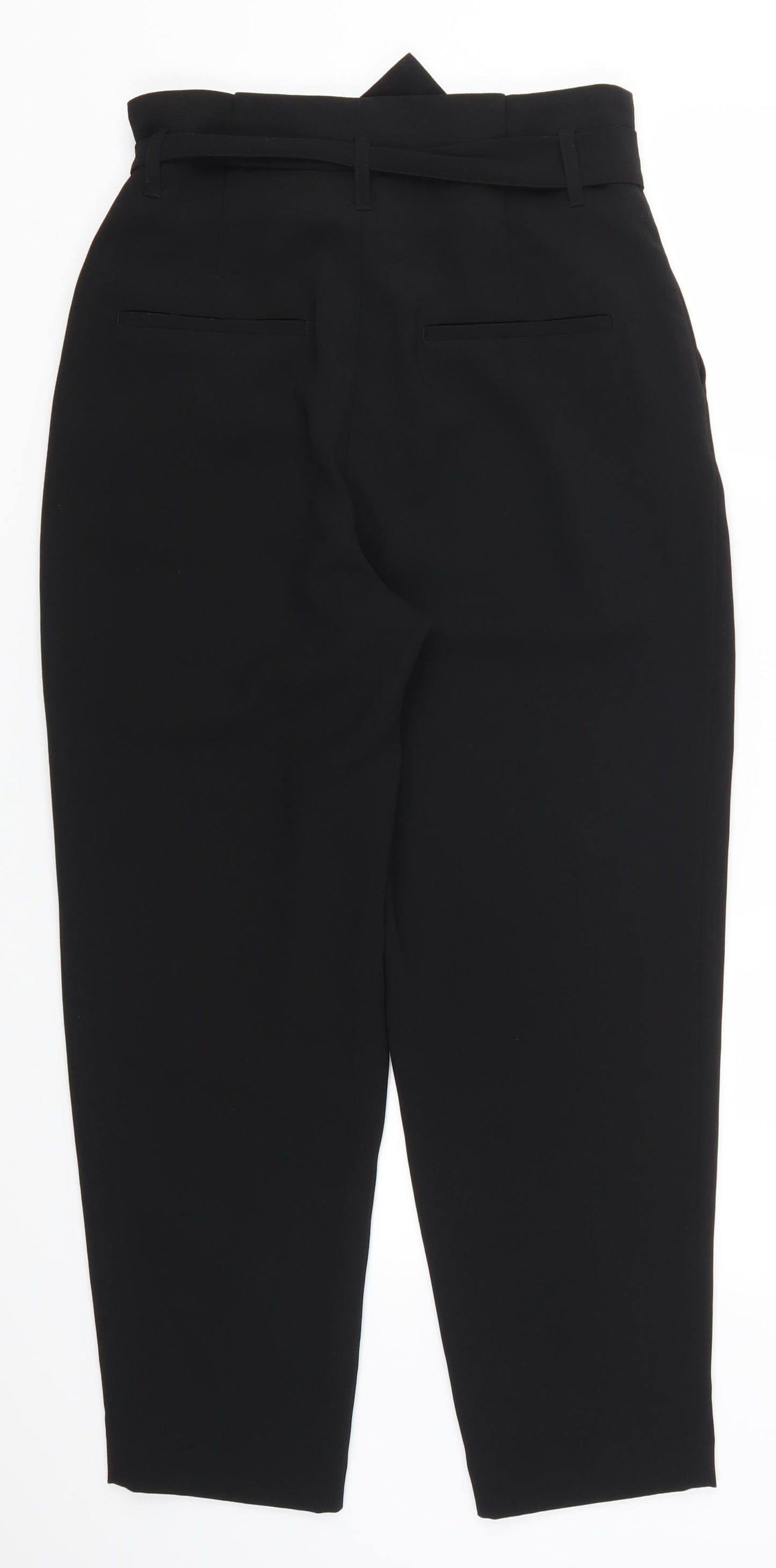 H&M Womens Black   Trousers  Size 12 L26 in