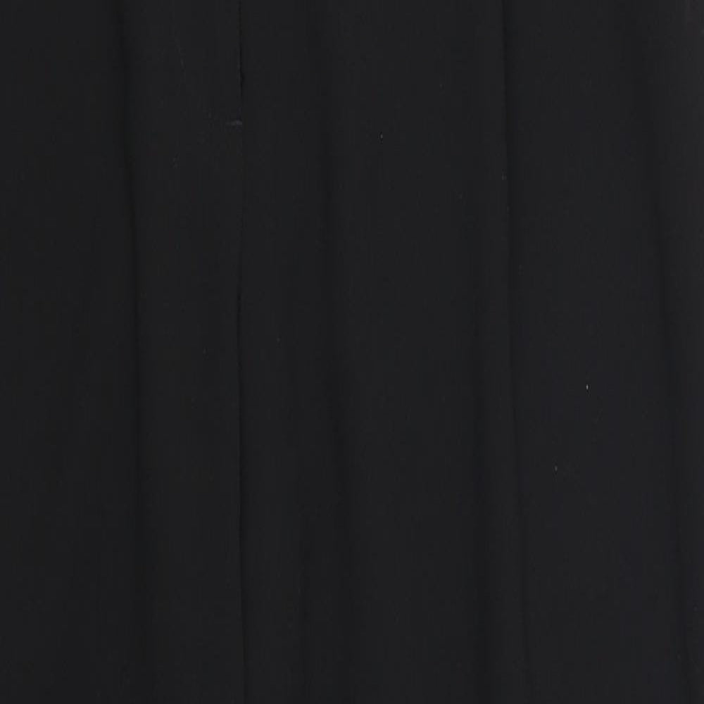 H&M Womens Black   Trousers  Size 12 L26 in