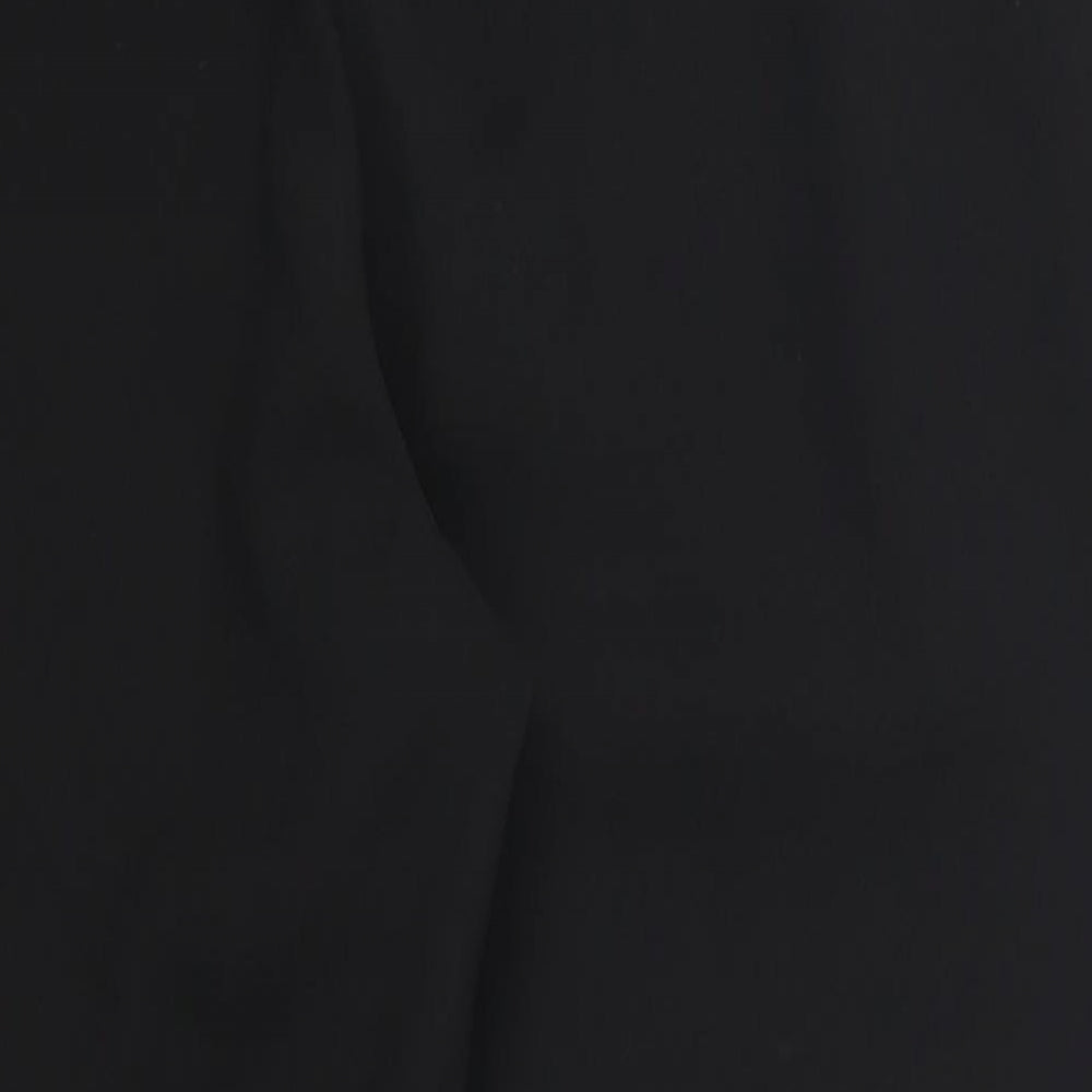 H&M Womens Black   Trousers  Size 12 L26 in