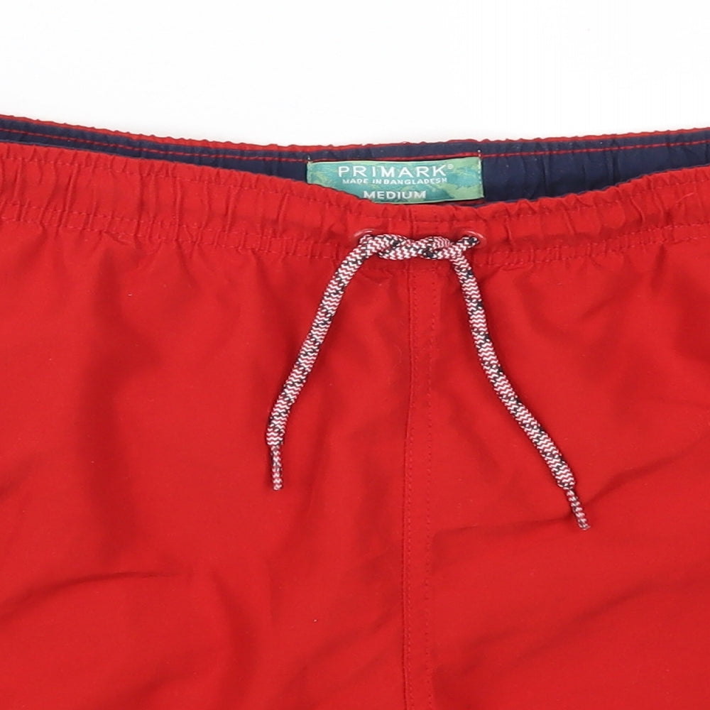 Primark Mens Red   Athletic Shorts Size M