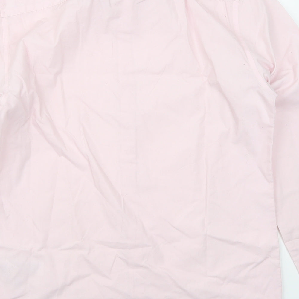 New Look Mens Pink    Dress Shirt Size S