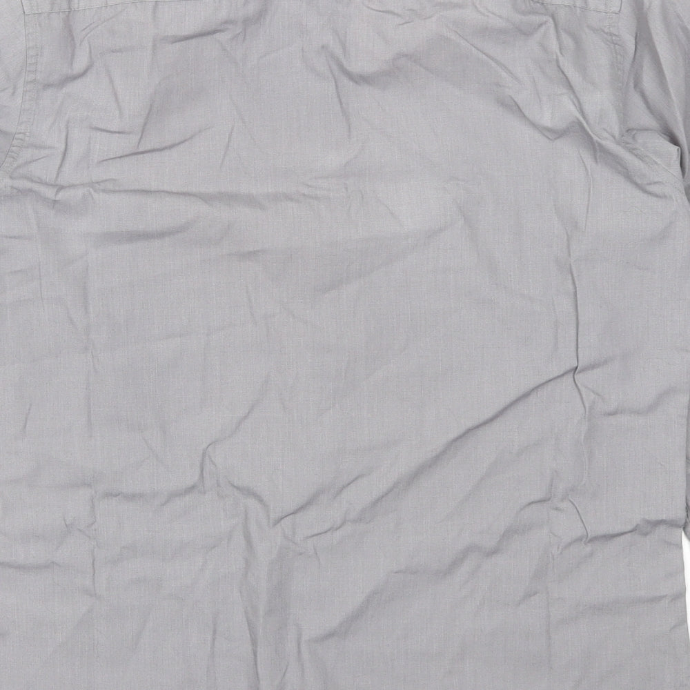 New Look Mens Grey    Dress Shirt Size S