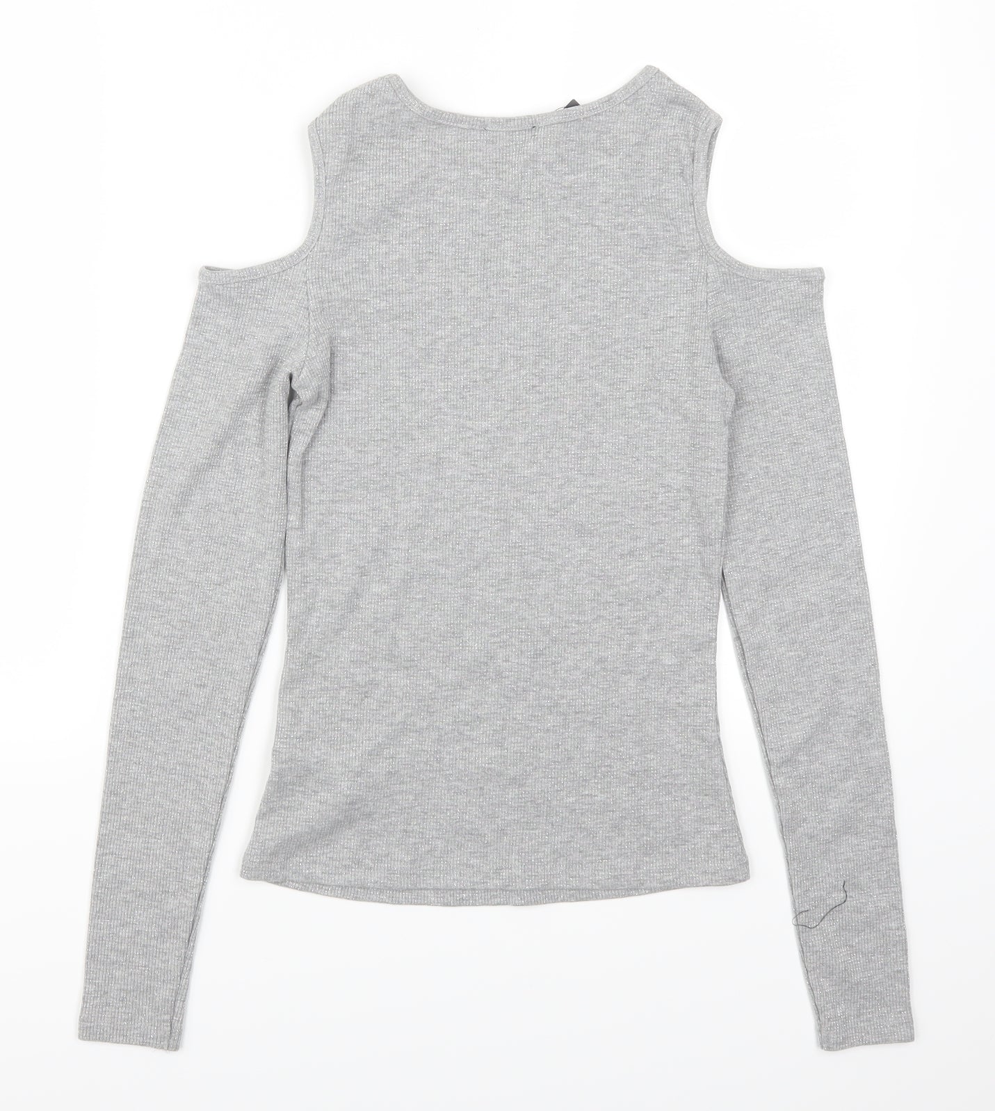 New Look Womens Grey   Basic T-Shirt Size 10