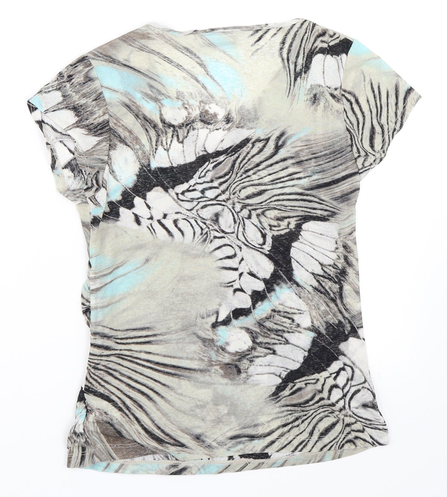 Wallis Womens Grey   Basic T-Shirt Size 12