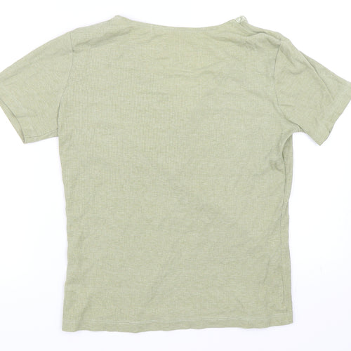 George Womens Green   Basic T-Shirt Size 10