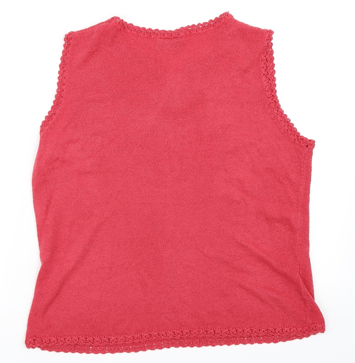 AMARANTO Womens Pink   Basic Tank Size M