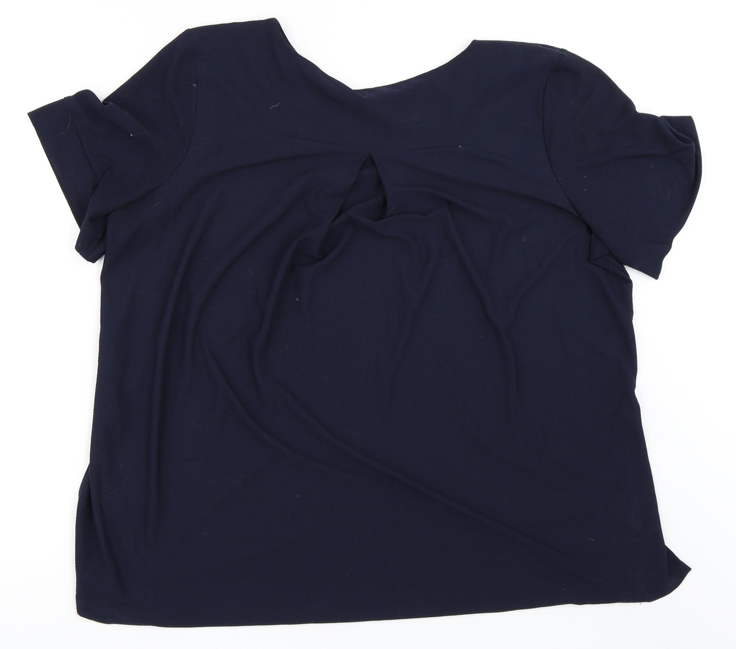 George Womens Blue   Basic T-Shirt Size 16