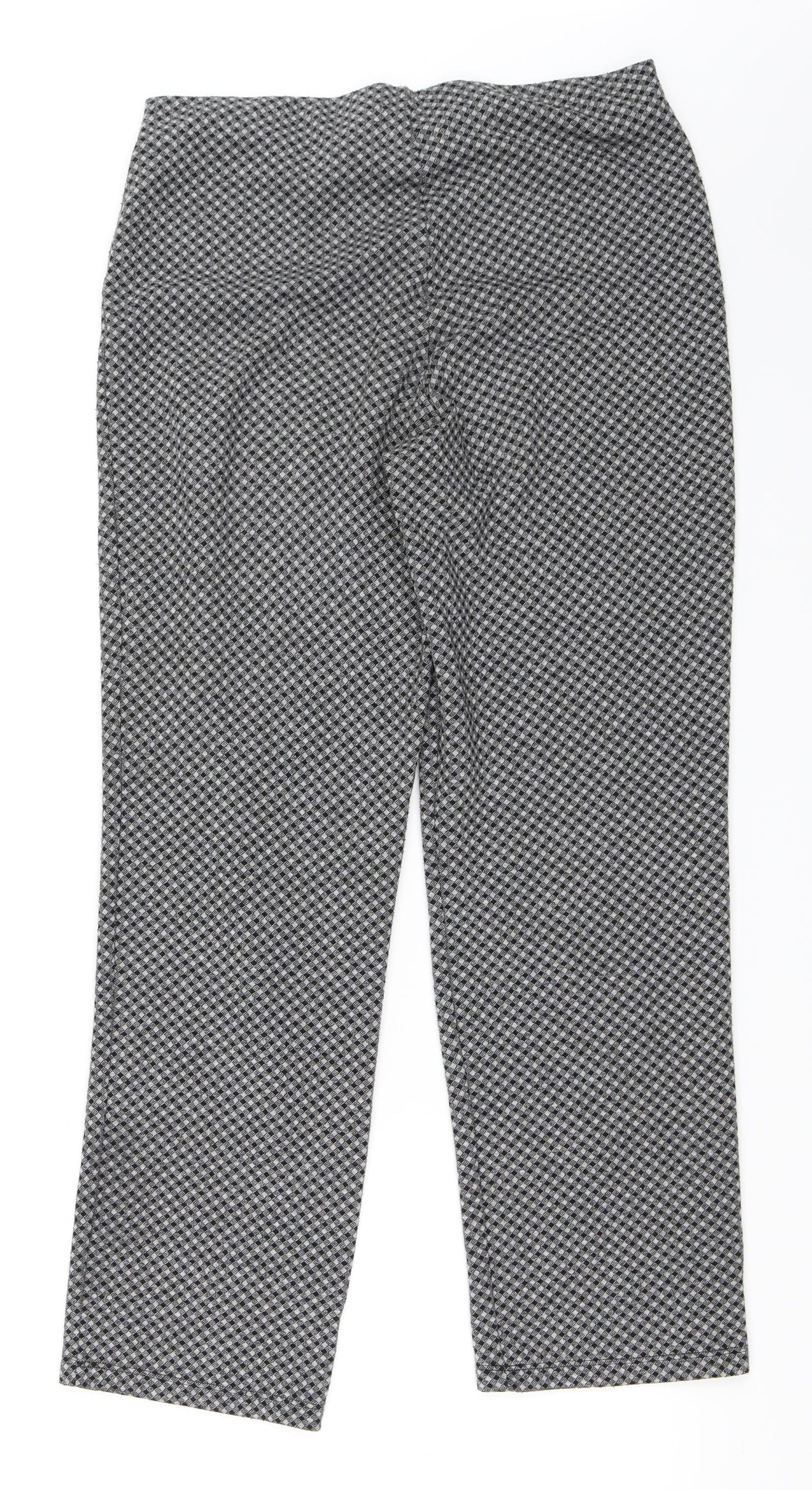 Marks and Spencer Womens Grey   Trousers  Size 10 L27 in