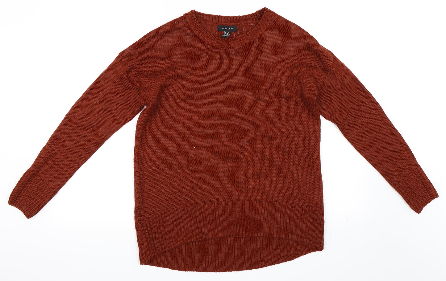 New Look Womens Orange   Pullover Jumper Size M