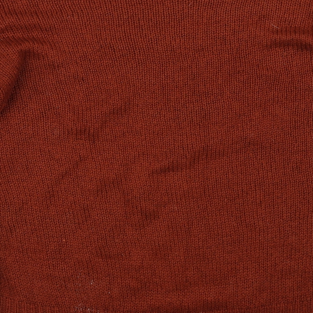 New Look Womens Orange   Pullover Jumper Size M