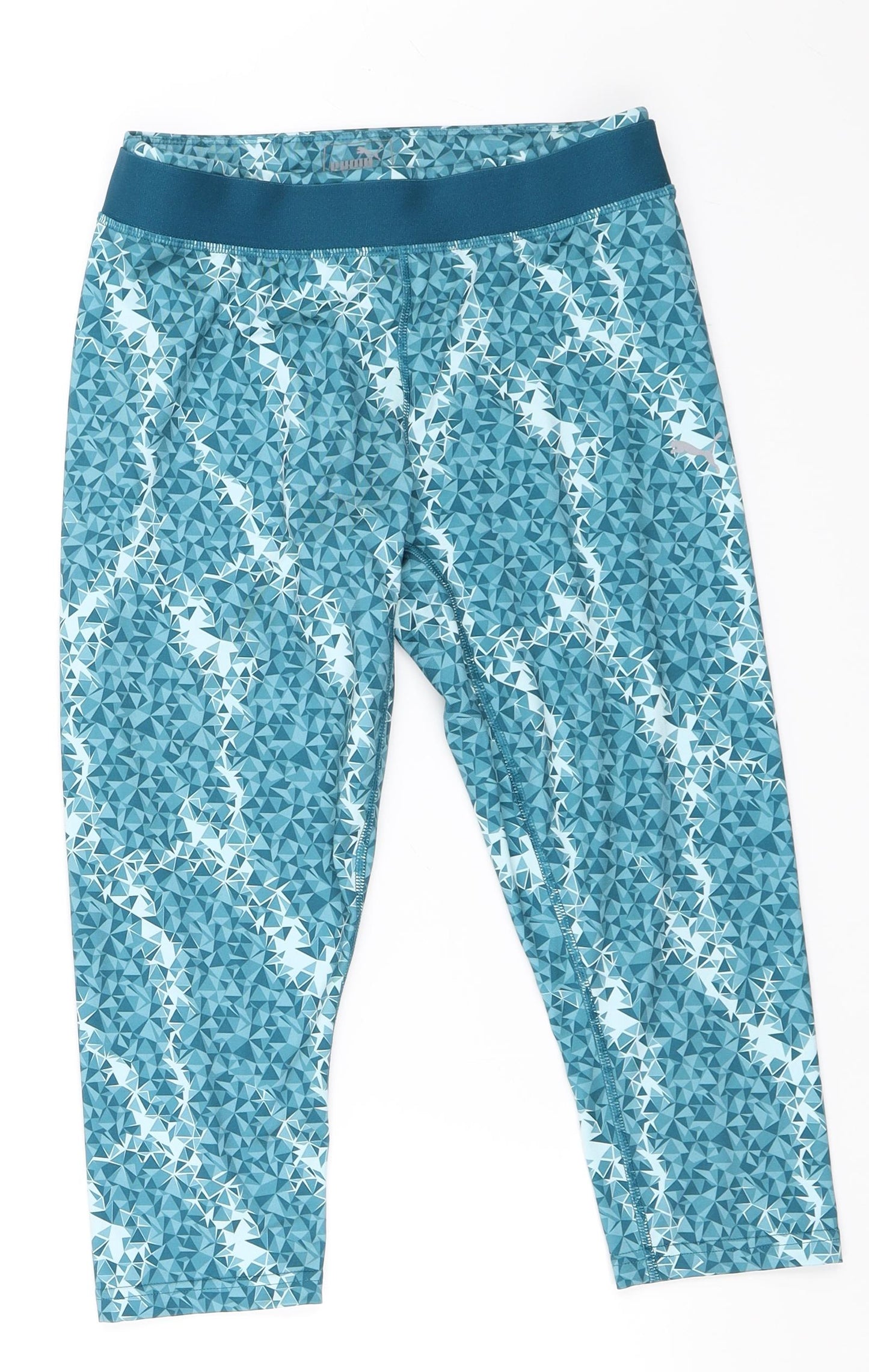 PUMA Womens Blue   Cropped Trousers Size 12