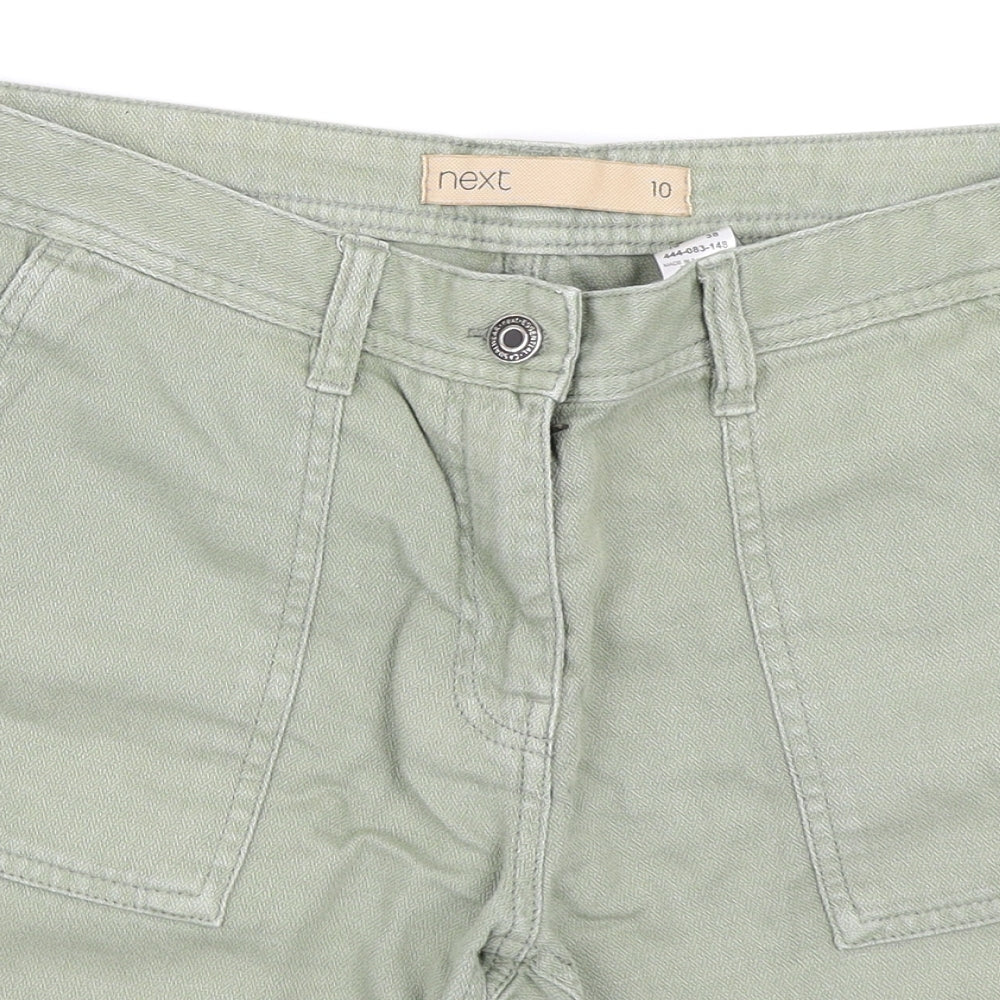 NEXT Womens Green   Bermuda Shorts Size 10