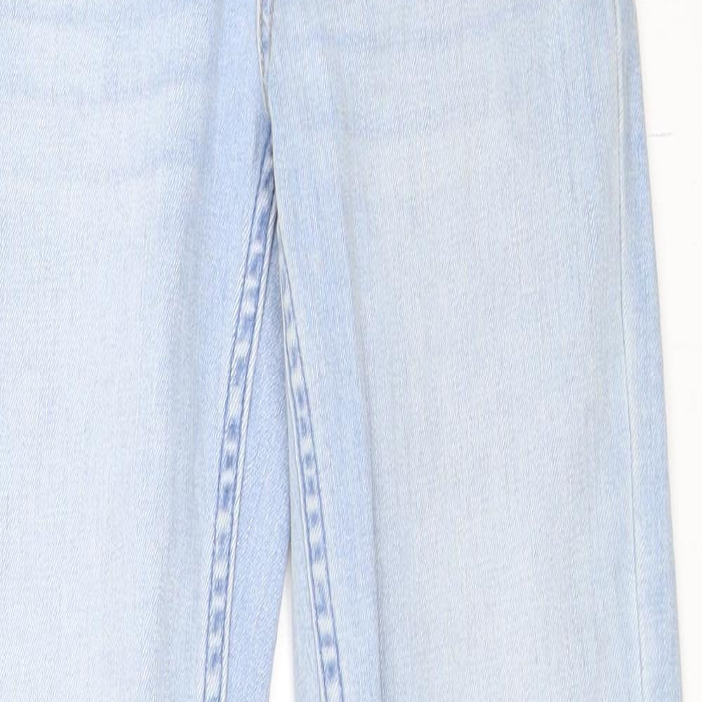 Primark Womens Blue  Denim Skinny Jeans Size 4 L28 in