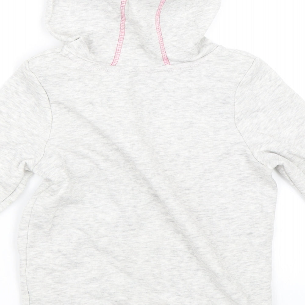 George Girls Grey   Pullover Hoodie Size 7-8 Years