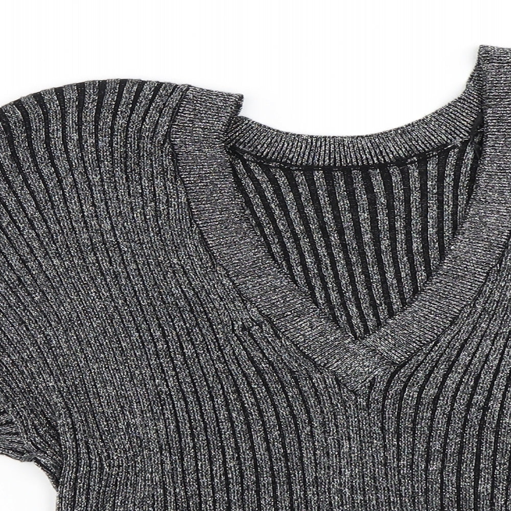 Topshop Womens Black   Pullover Jumper Size 10