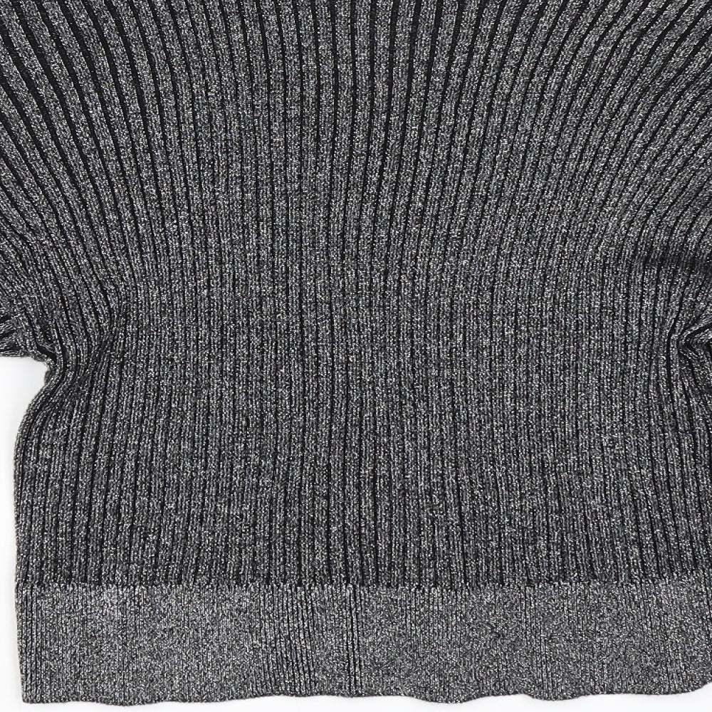 Topshop Womens Black   Pullover Jumper Size 10